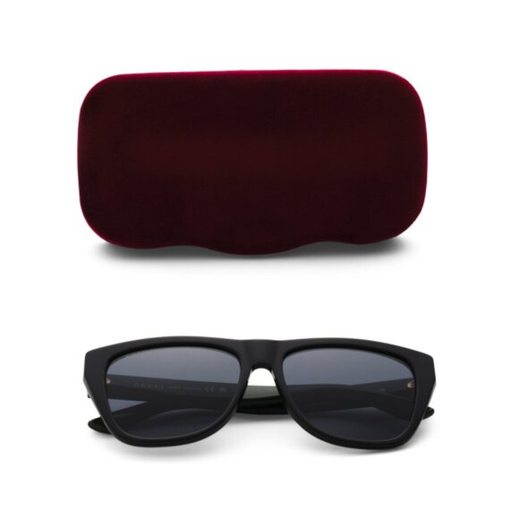 GUCCI Black Multi 57mm Square Designer Sunglasses - Picture 1 of 2